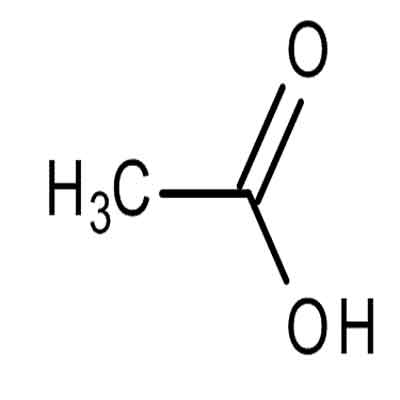 اختار فرمولی استیک اسید  acetic acid