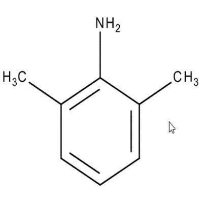 فرمول ساختاری ان-ان دی متیل آنیلین di methyl aniline