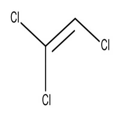 فرمول ساختاری تری کلرو اتیلن
