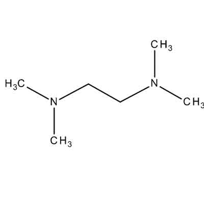 رمول ساختاری تترا متیل اتیلن دی آمین Tetramethyl ethylenediamine تمد
